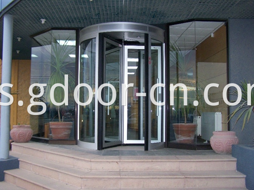 Four-wing Automatic Revolving Doors for Entrances